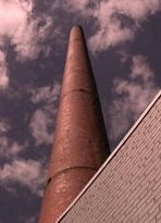 Stock-footage-brick-chimney-and-wall-timelapse-clouds